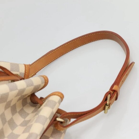 LOUIS VUITTON Damier Azur Noe Shoulder Bag LV Auth - Picture 9 of 16
